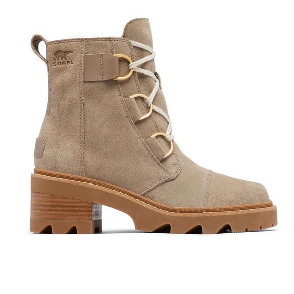 Sorel Tan Heeled Boots - Picture 2 of 6